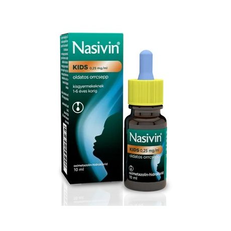 NASIVIN KIDS 0,25 mg/ml oldatos orrcsepp 10 ml