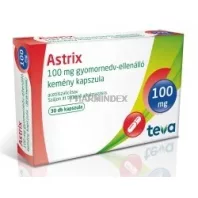 ASTRIX 100 mg gyomornedv-ellenálló kemény kapszula 30 db