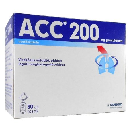 ACC 100 mg granulátum gyermekeknek 30 db