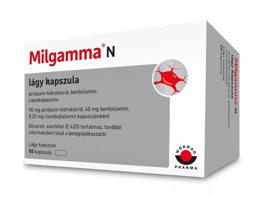 MILGAMMA neuro 100/100 mg bevont tabletta