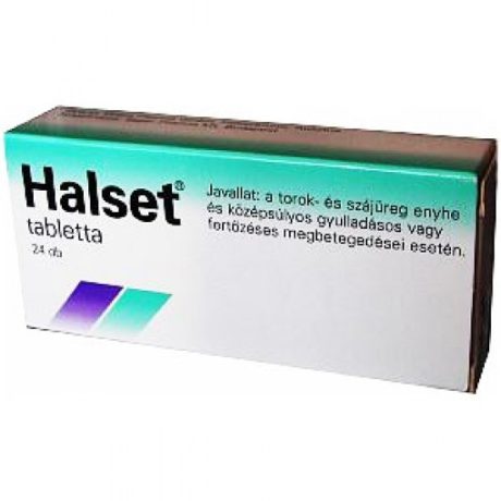 HALSET 1,5 mg préselt szopogató tabletta 24 db