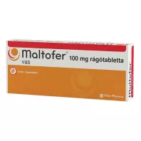 MALTOFER 100 mg rágótabletta 30 db