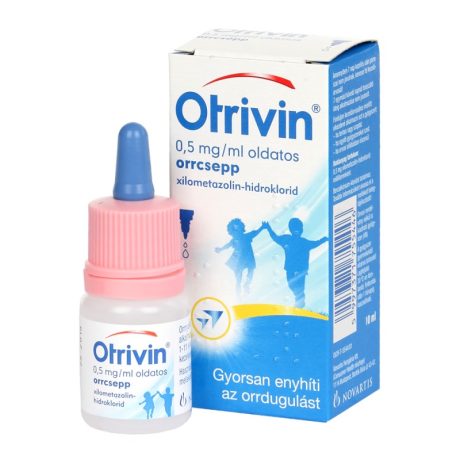 OTRIVIN 0,5 mg/ml oldatos orrcsepp gyermekeknek 10 ml