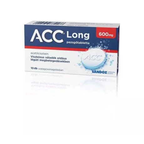 ACC LONG 600 mg pezsgőtabletta 10 db