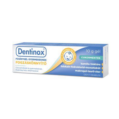 DENTINOX fogínygél gyermekeknek 10 g