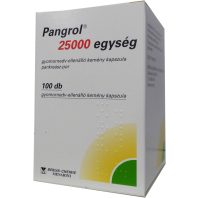   PANGROL 25 000 egység gyomornedv-ellenálló kemény kapszula 100 db