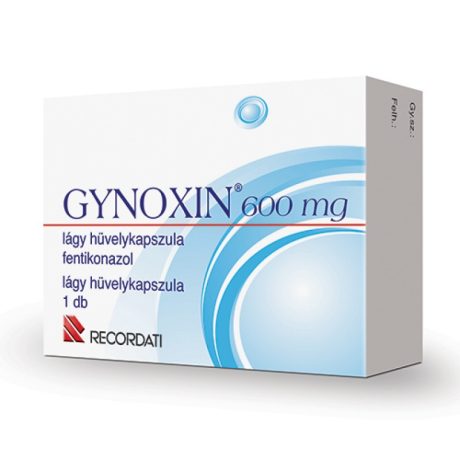 GYNOXIN 600 mg lágy hüvelykapszula 1 db