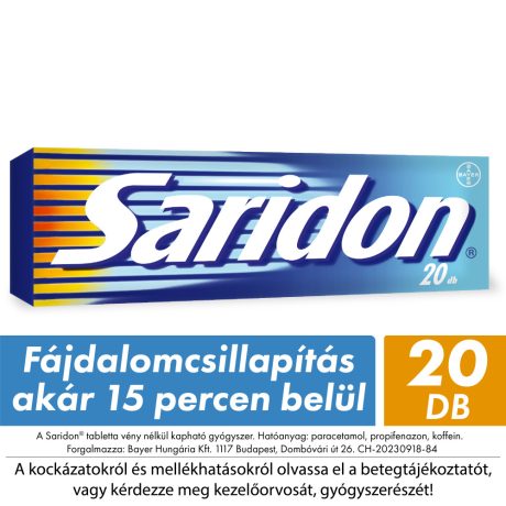 SARIDON tabletta 20 db