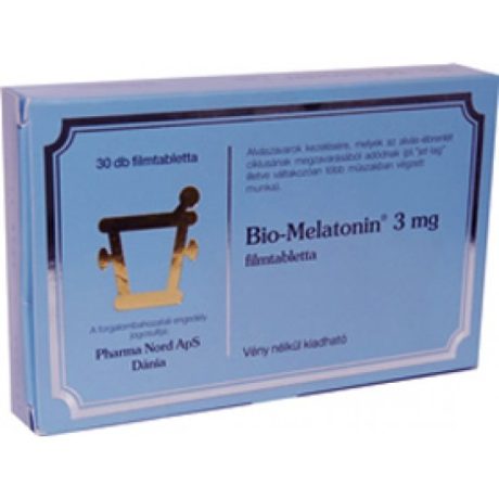 BIO-MELATONIN 3 mg filmtabletta 30 db
