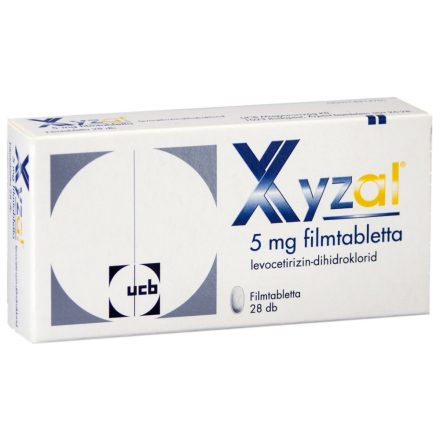 XYZAL 5 mg filmtabletta 28 db