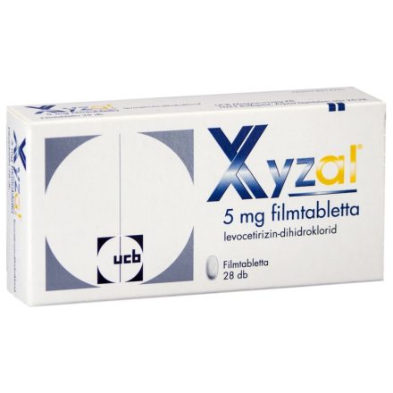 XYZAL 5 mg filmtabletta 28 db