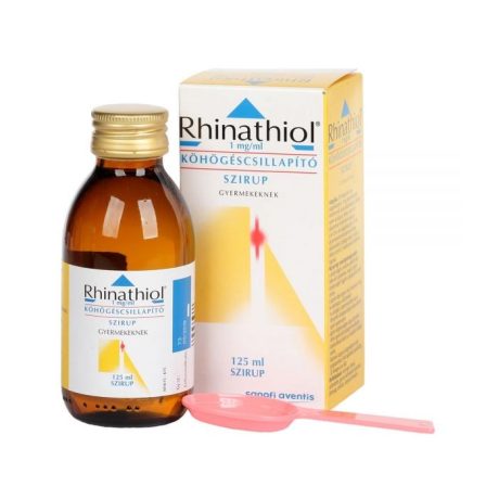 RHINATHIOL 1 mg/ml köhögéscsillapító szirup gyermekeknek 125 ml