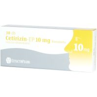 CETIRIZIN-EP 10 mg filmtabletta 30 db