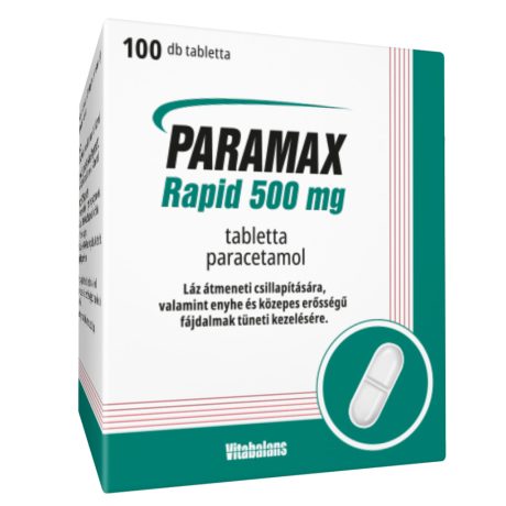 PARAMAX RAPID 500 mg tabletta 100 db