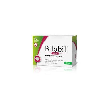 BILOBIL FORTE 80 mg kemény kapszula 60 db