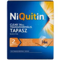 NIQUITIN CLEAR 14 mg transzdermális tapasz 7 db