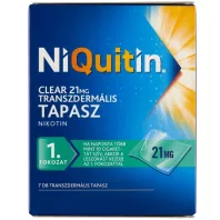 NIQUITIN CLEAR 21 mg transzdermális tapasz 7 db