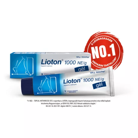 LIOTON 1000 NE/g gél 100 g