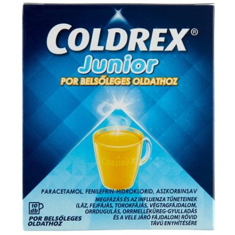 COLDREX JUNIOR por belsőleges oldathoz 10 db