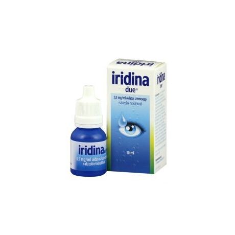 IRIDINA DUE 0,5 mg/ml oldatos szemcsepp 10 ml