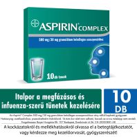   ASPIRIN COMPLEX 500 mg/30 mg granulátum belsőleges szuszpenzióhoz 10 db