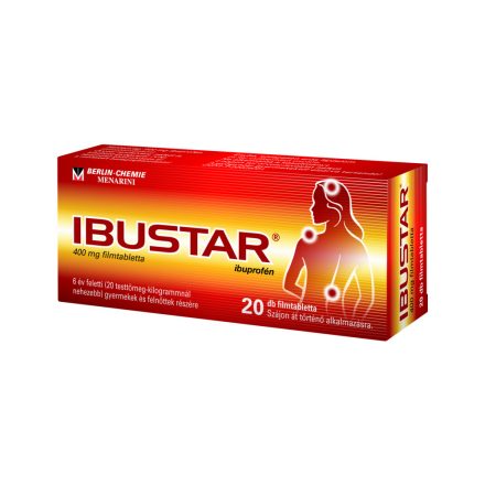 IBUSTAR 400 mg filmtabletta 20 db