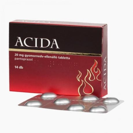 ACIDA 20 mg gyomornedv-ellenálló tabletta 14 db