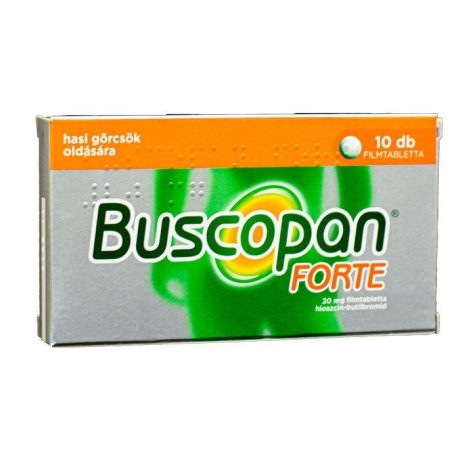 BUSCOPAN FORTE 20 mg filmtabletta 10 db