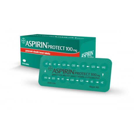 ASPIRIN PROTECT 100 mg gyomornedv-ellenálló bevont tabletta 98 db