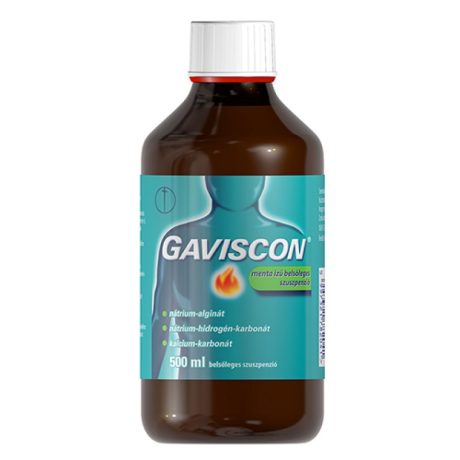 GAVISCON MENTA ÍZű belsőleges szuszpenzió 150 ml