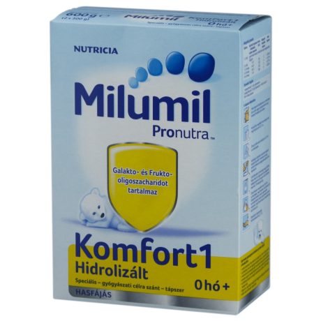 MILUMIL KOMFORT 1 tápszer 600 g