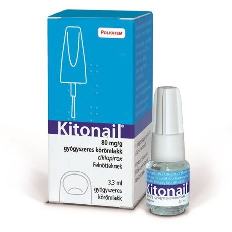 KITONAIL 80 mg/g gyógyszeres körömlakk 3,3 ml