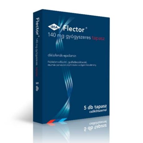 FLECTOR 140 mg gyógyszeres tapasz 5 db