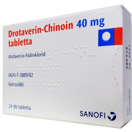 DROTAVERIN-CHINOIN 40 mg tabletta 24 db