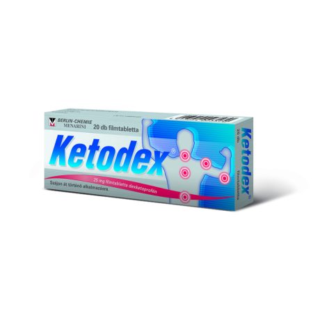 KETODEX 25 mg filmtabletta 20 db