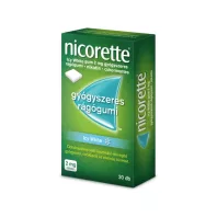 NICORETTE ICY WHITE GUM 2 mg gyógyszeres rágógumi 30 db