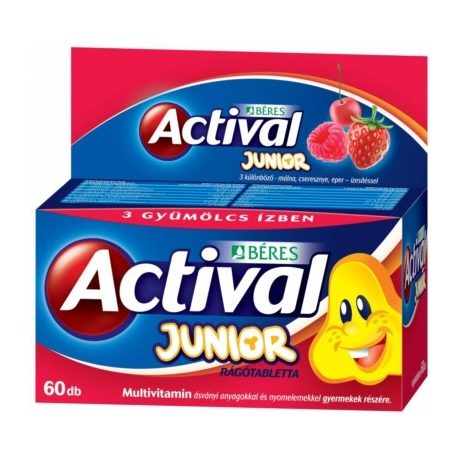 ACTIVAL JUNIOR rágótabletta 60 db