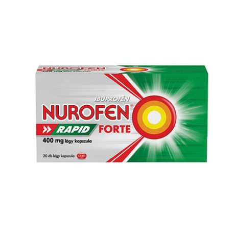NUROFEN RAPID FORTE 400 mg lágy kapszula 20 db
