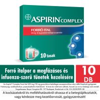   ASPIRIN COMPLEX Forró Ital 500 mg/30 mg granulátum belsőleges szuszpenzióhoz 10 db