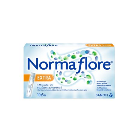 NORMAFLORE EXTRA 4 milliárd/5 ml belsőleges szuszpenzió 10 db