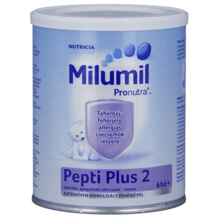 MILUMIL PEPTI PLUS 2 PRONUTRA 450 g tápszer 450 g