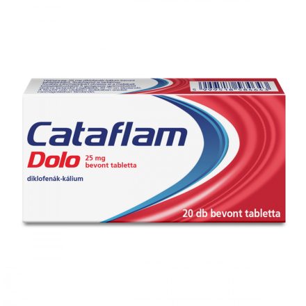 CATAFLAM DOLO 25 mg bevont tabletta 20 db