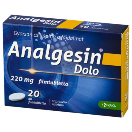 ANALGESIN DOLO 220 mg filmtabletta 20 db