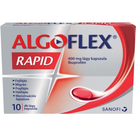 ALGOFLEX RAPID 400 mg lágy kapszula 10 db