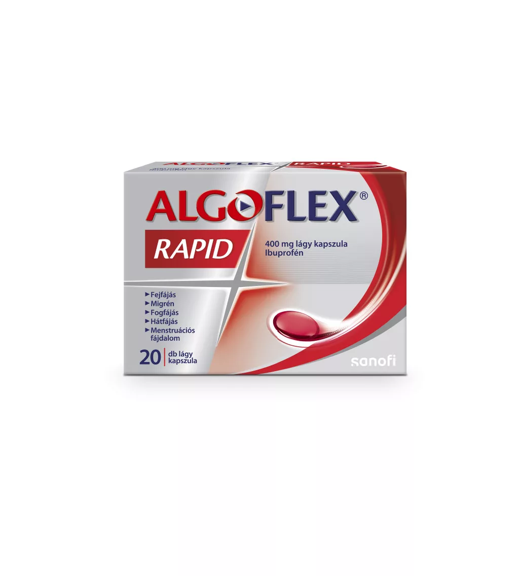 ALGOFLEX RAPID 400 mg lágy kapszula 20 db - Medicinanet.hu g