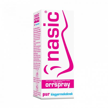 NASIC PUR 0,5 mg/ml + 50 mg/ml oldatos orrspray kisgyermekeknek 10 ml