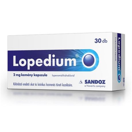 LOPEDIUM 2 mg kemény kapszula 30 db