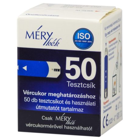 MÉRYKÉK tesztcsík 50 db