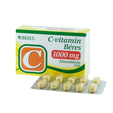 C-VITAMIN BÉRES 1000 mg filmtabletta 30 db