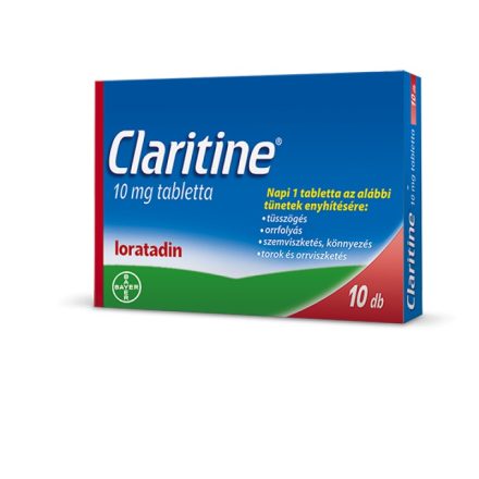 CLARITINE 10 mg tabletta 10 db